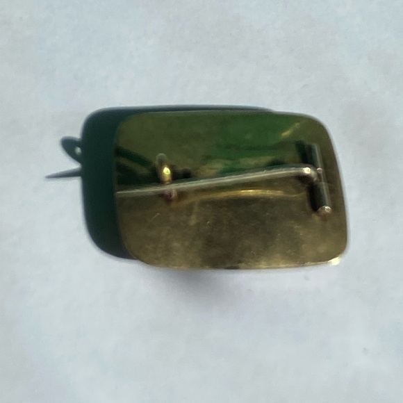 Victorian Mourning Jewelry Pin - Picture 11 of 12